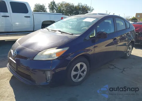 2013 Toyota Prius Two z USA, uszkodzony, nr VIN JTDKN3DUXD0350475